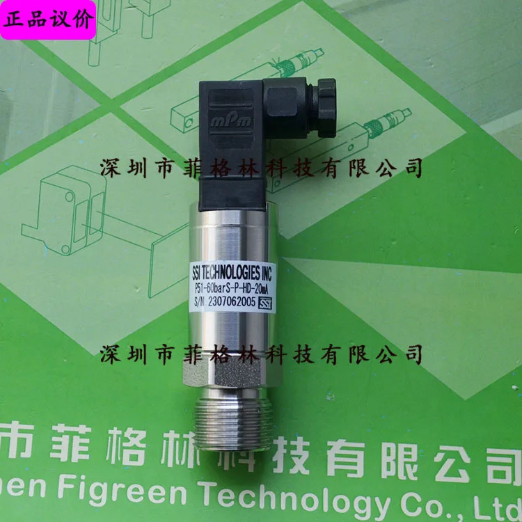 실제 P51-60barS-P-HD-20mA US SSI 압력센서