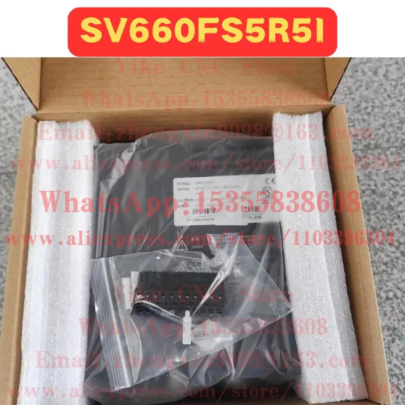 오리지널 SV660FS5R5I 서보 드라이브