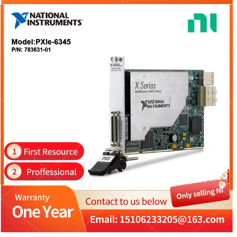 NI PXIe-6345 783631 -01 PXI DAQ 신호 조절