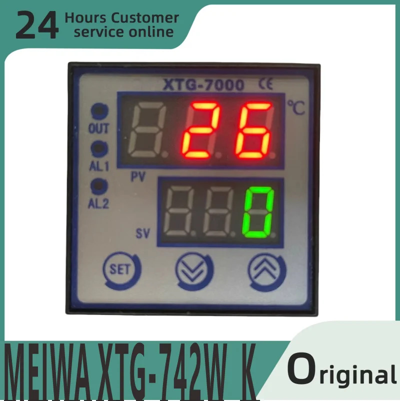 오리지널 지능형 온도 조절기 MEIWA XTG-742W J K XTG-752W