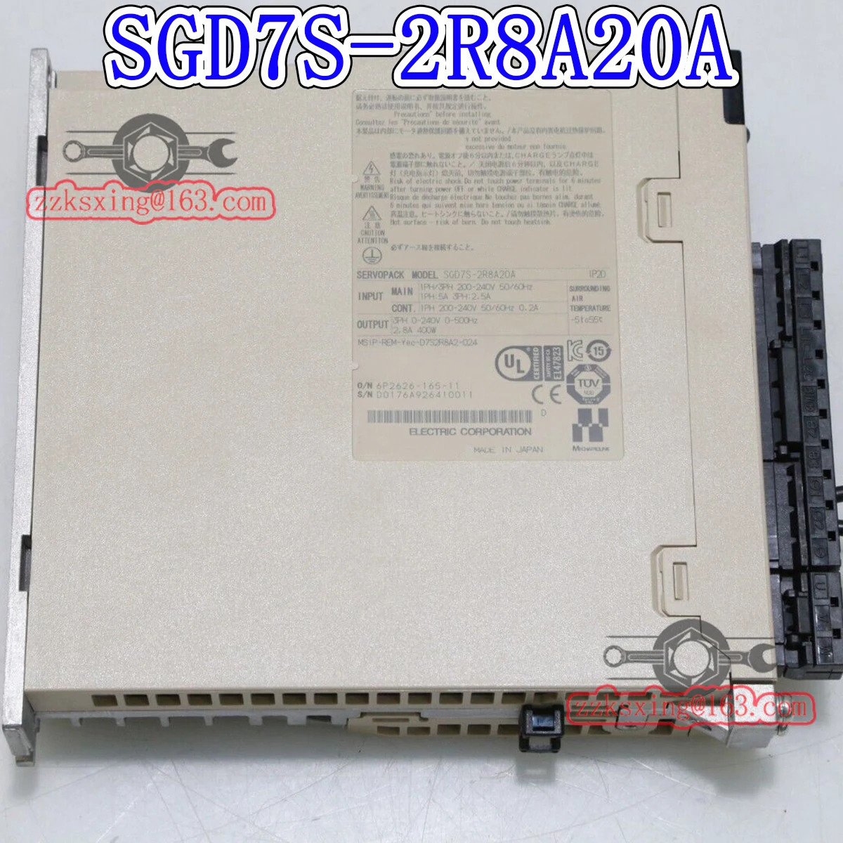 SGD7S-2R8A20A 오리지널형 AC 서보 드라이버