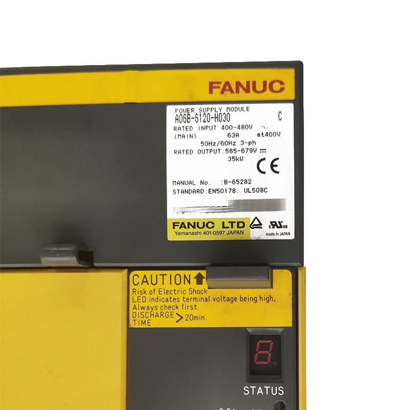 A06B-6120-H030 CNC 컨트롤러FANUC 전원공급장치 모듈 리퍼 완료 A06B6120H030
