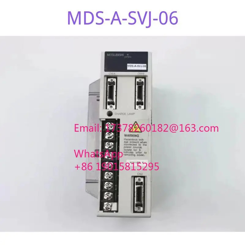 리퍼 MDS-A-SVJ-06 서보 드라이브 유닛 수치 제어 시스템 완료