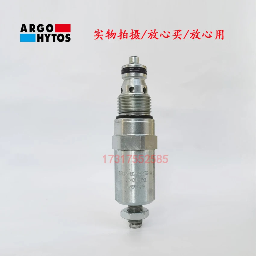 ARGO-HYTOS 릴리프 밸브 SR1A-B2 H-25S-B1 카트리지 유압 압력 선택 가능