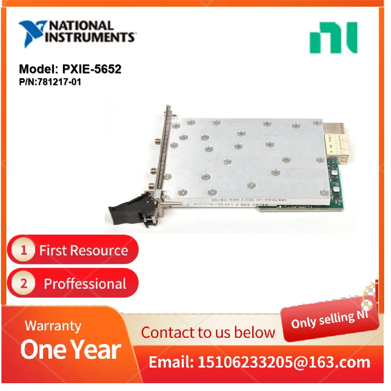 NI PXIe-5652 6.6GHz RF 아날로그 신호 발생기