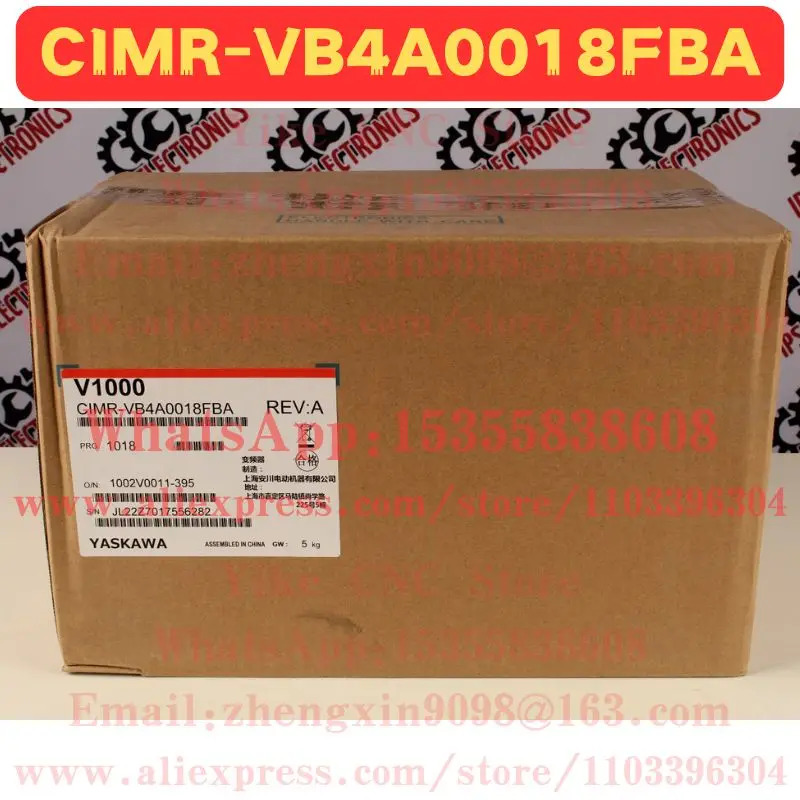 9월 3일 견적 CIMR-VB4A0018FBA 주파수 변환기