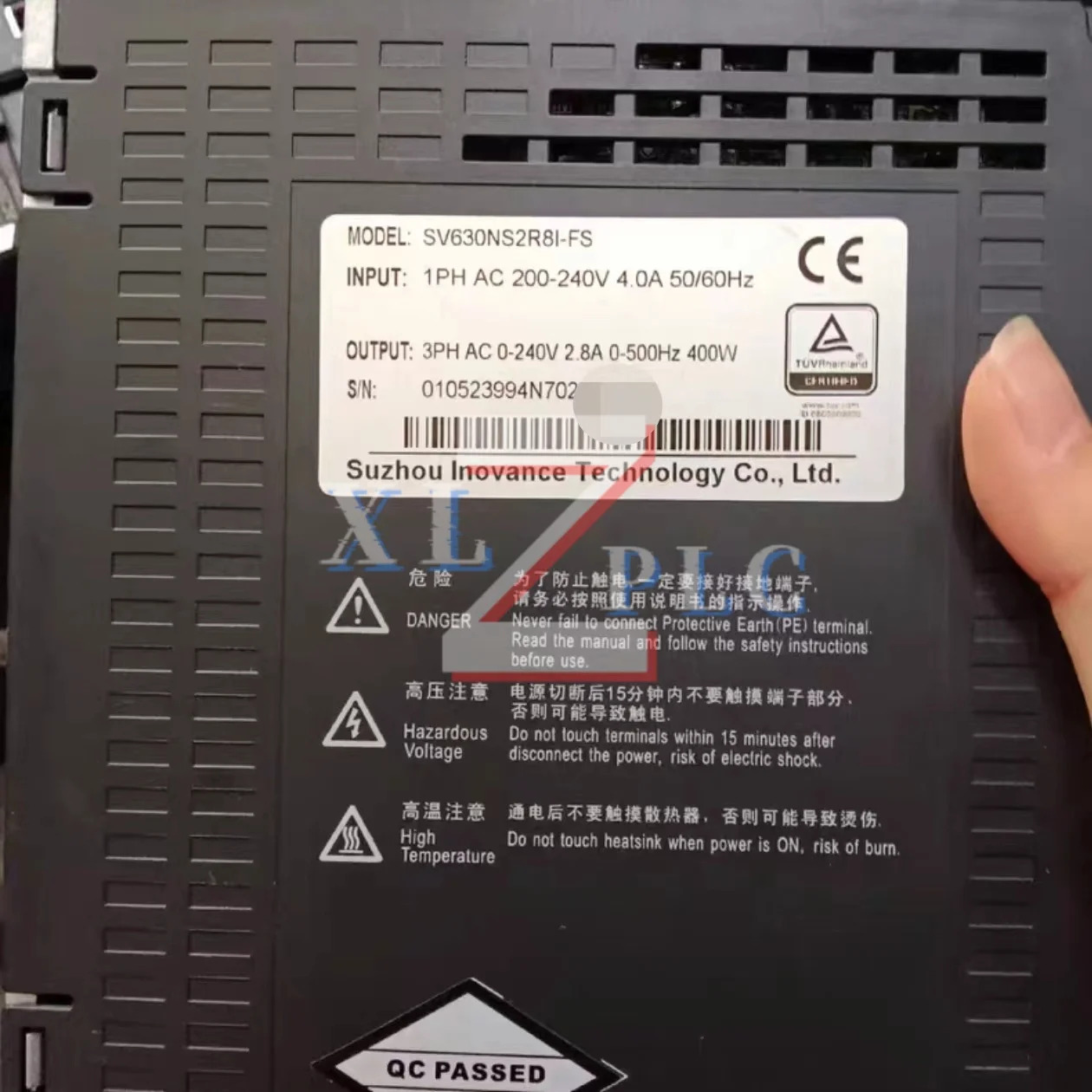 서보 드라이버 SV630AT3R5I SV630AT5R4I SV630AT8R4I SV630NS2R8I 신규
