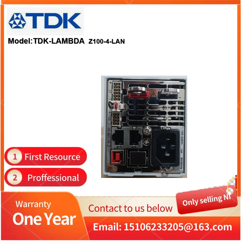 TDK-LAMBDA Z100-4-LAN 프로그래밍 전원공급장치