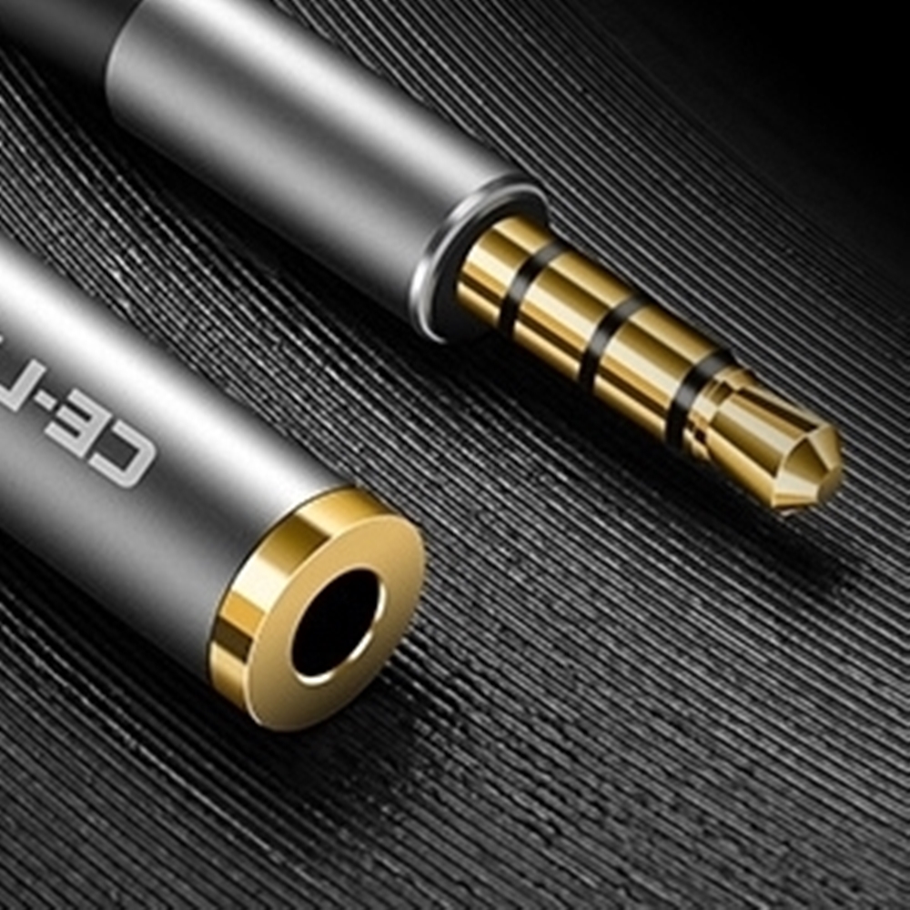 3.5mm 4극 오디오 마이크 연장케이블 - 상품 이미지