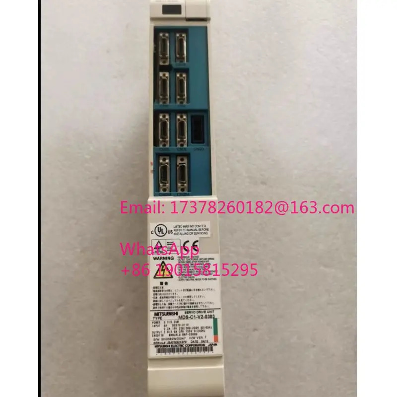 MDS-C1-V2-0303 서보 드라이브는 CNC 기계대해 리퍼를 거쳤으며 증폭기 모듈을 리퍼했습니다.