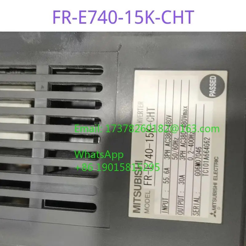 새 형 인버터 FR-E740-15K-CHT 시리즈