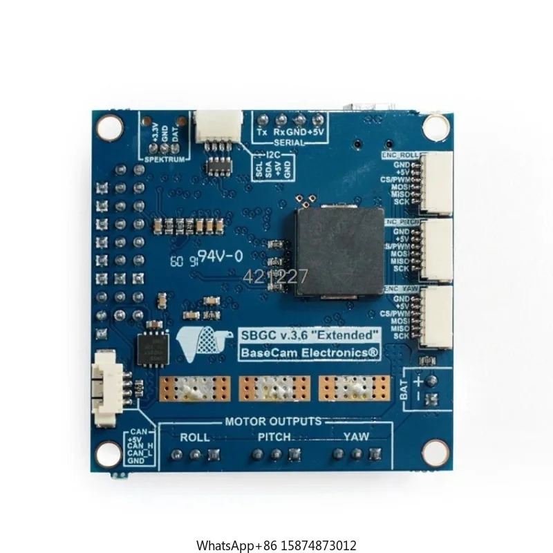 If light Ipower AlexMos GM호환2804H-100T GM호환2804 확장 BGC 브러시리스 모터 콤보 세트 내장 프레임 IMU 고프로32 비트