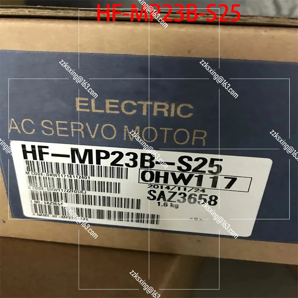 오리지널 서보모터 HF-MP23B-S25 신