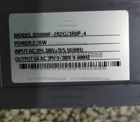주파수 변환기 DS900F-2R2G/3R0P-4 리퍼 완료