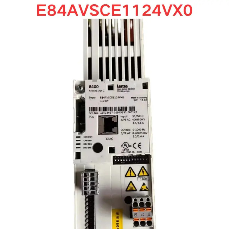 리퍼 E84SCE1124VX0 주파수 변환기 1.1KW 8400 기능 OK