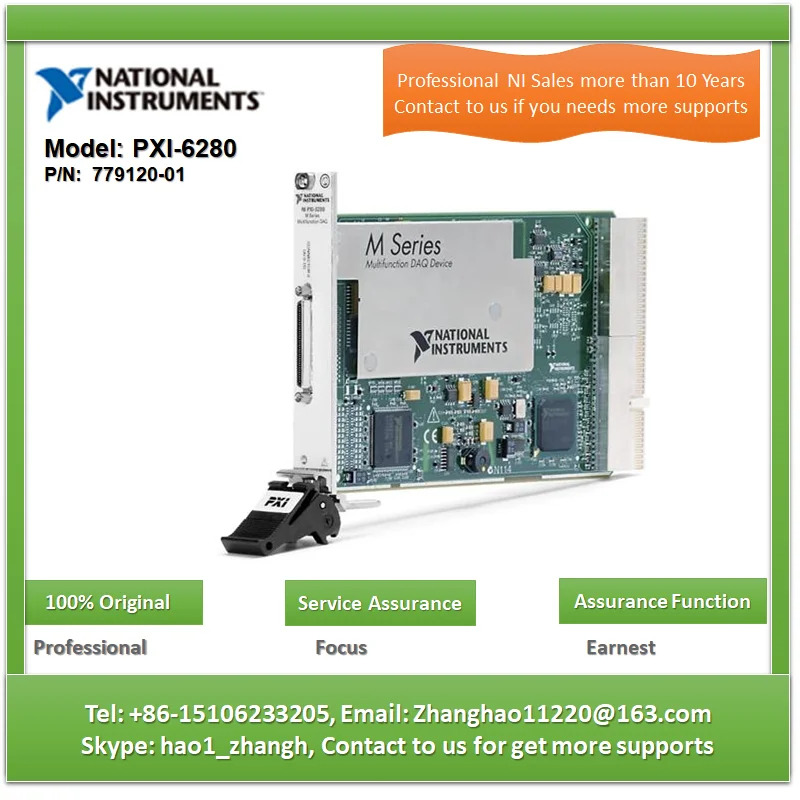 NI PXI-6280 779120 -01 M 시리즈 PXI I/O 모듈
