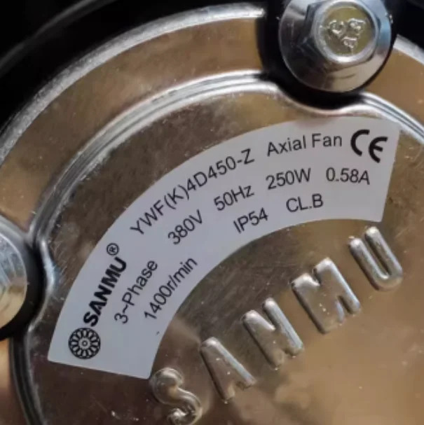 SANMU 증 콘덴서 축 냉각팬 YWFK4E500-Z 220V DYWFK4E/4D200-Z YWFK 380V 4E 4D250 300 350 400 450/500-Z