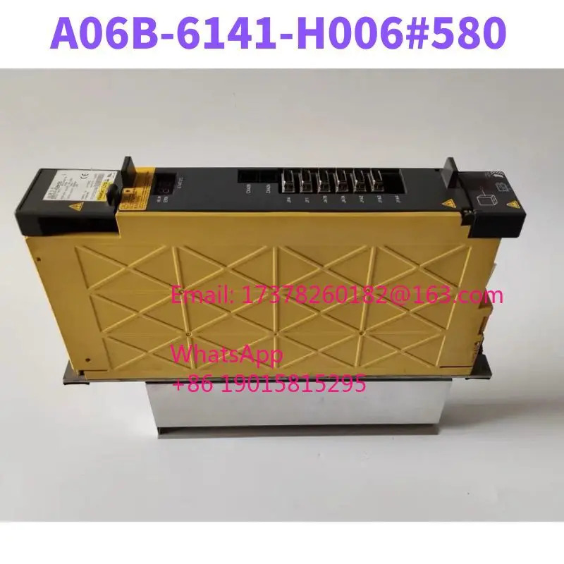 리퍼 FANUC A06B-6141-H006 580 서보 드라이브 정상 기능 완료