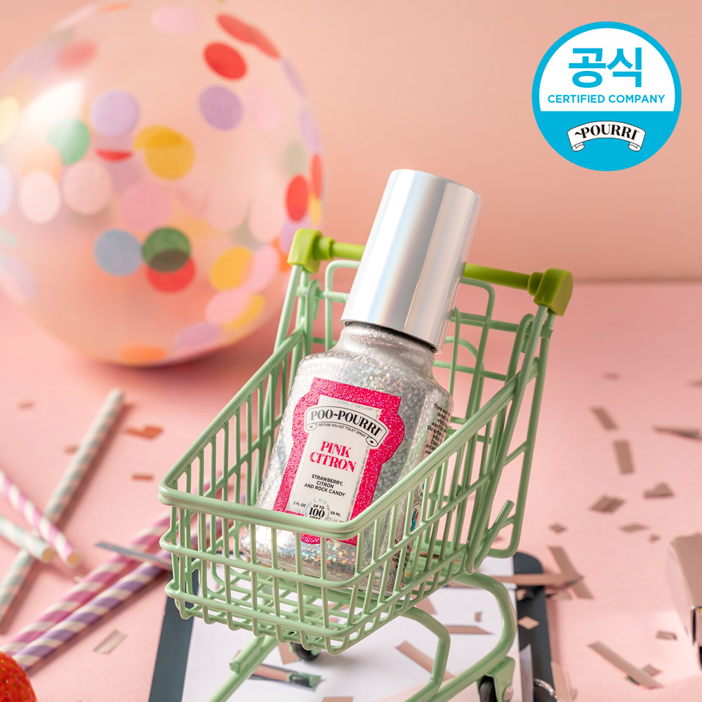 푸푸리 토일렛퍼퓸 상큼 리프레시 세트 (오리지널59ml + 핑크시트론59ml), 쇼핑백포함 이미지 7