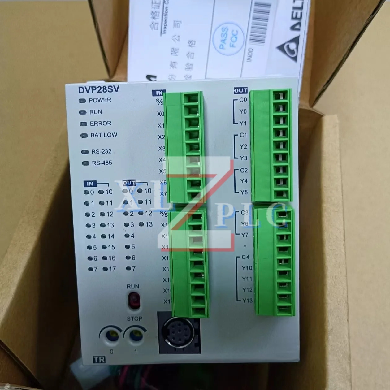 PLC 모듈 DVP28SV11R2 DVP28SV11T2 원본
