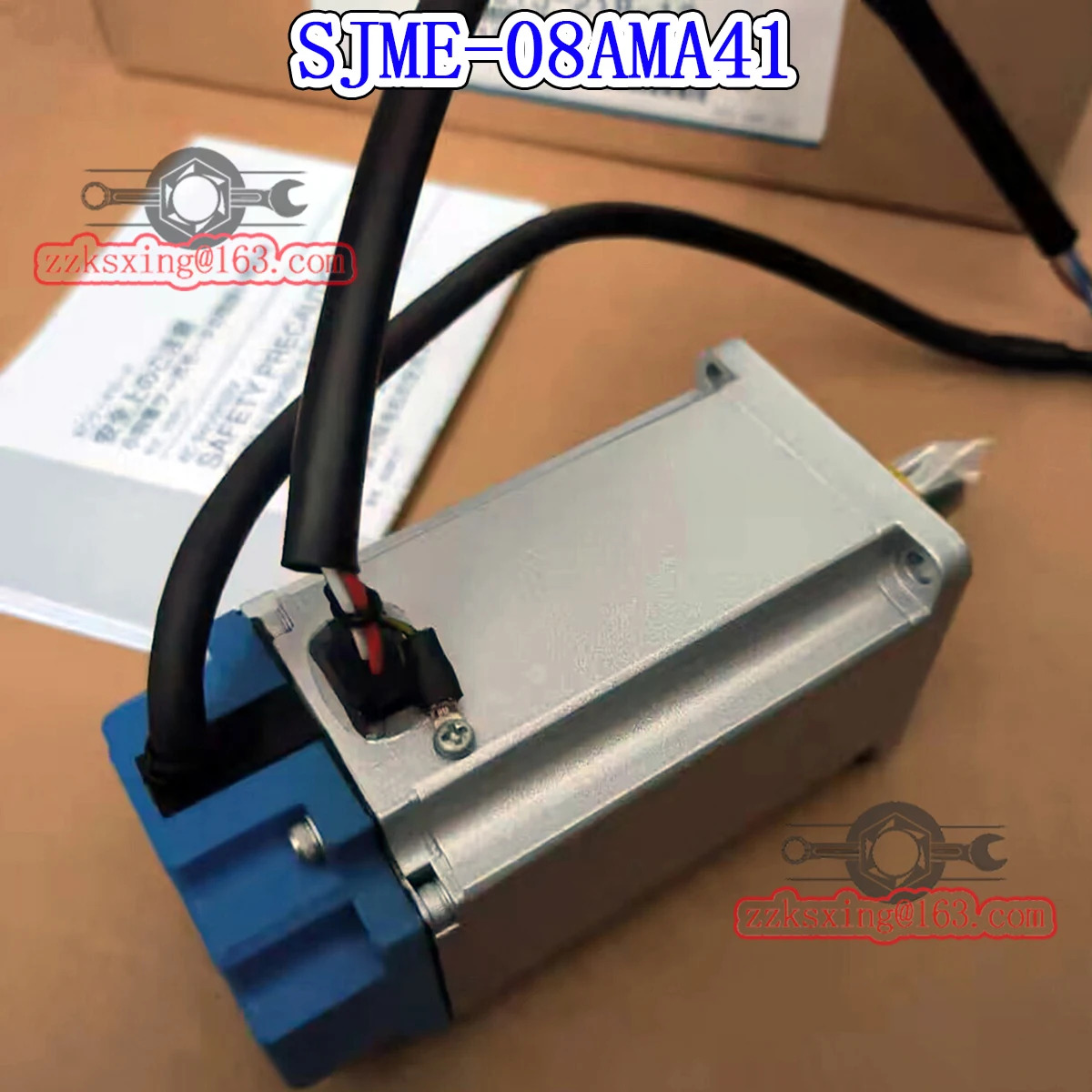오리지널 AC 서보모터 신 SJME-08AMA41