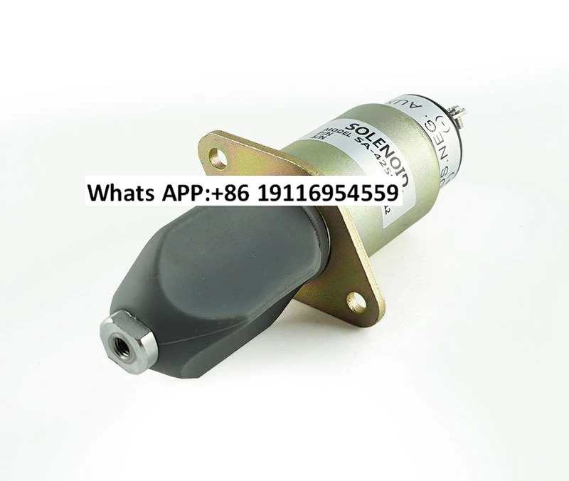 SA-4259 12V 24V 차단 오일 컷 솔레노이드 밸브 철