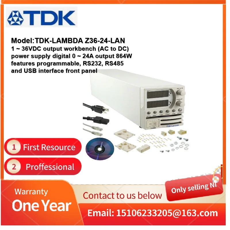 Tdk-lambda Z36-24-LAN TDK 프로그래밍 DC 전원공급장치 람다