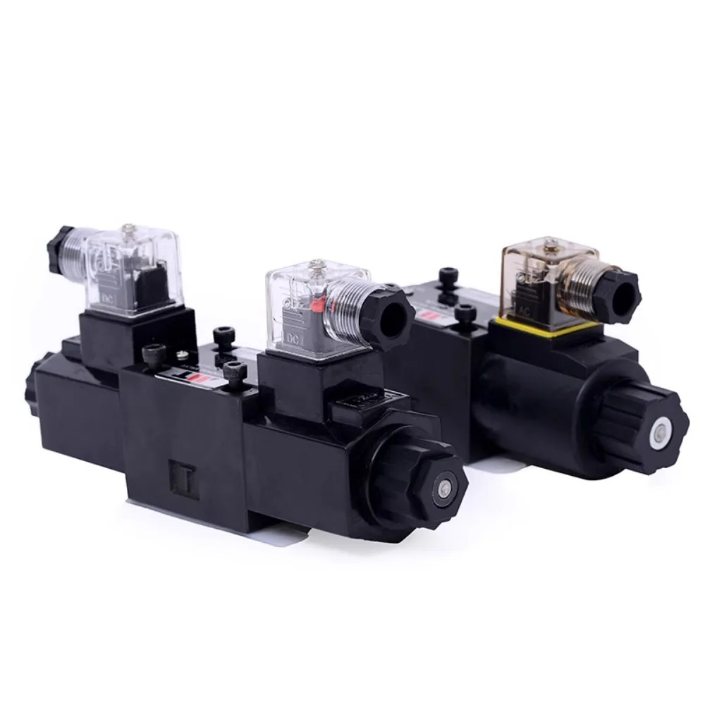 DSG-02 오일 연구형 유압 솔레노이드 양방향 리버싱 밸브 체크밸브 3C2 3C6AC220V DC24V