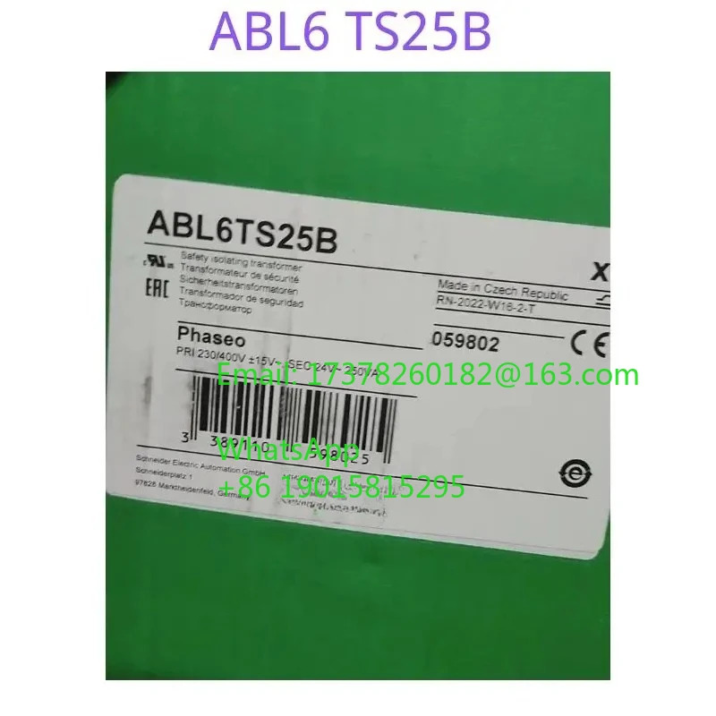 ABL6TS25B ABL6 TS25B 안전 절연 변압기