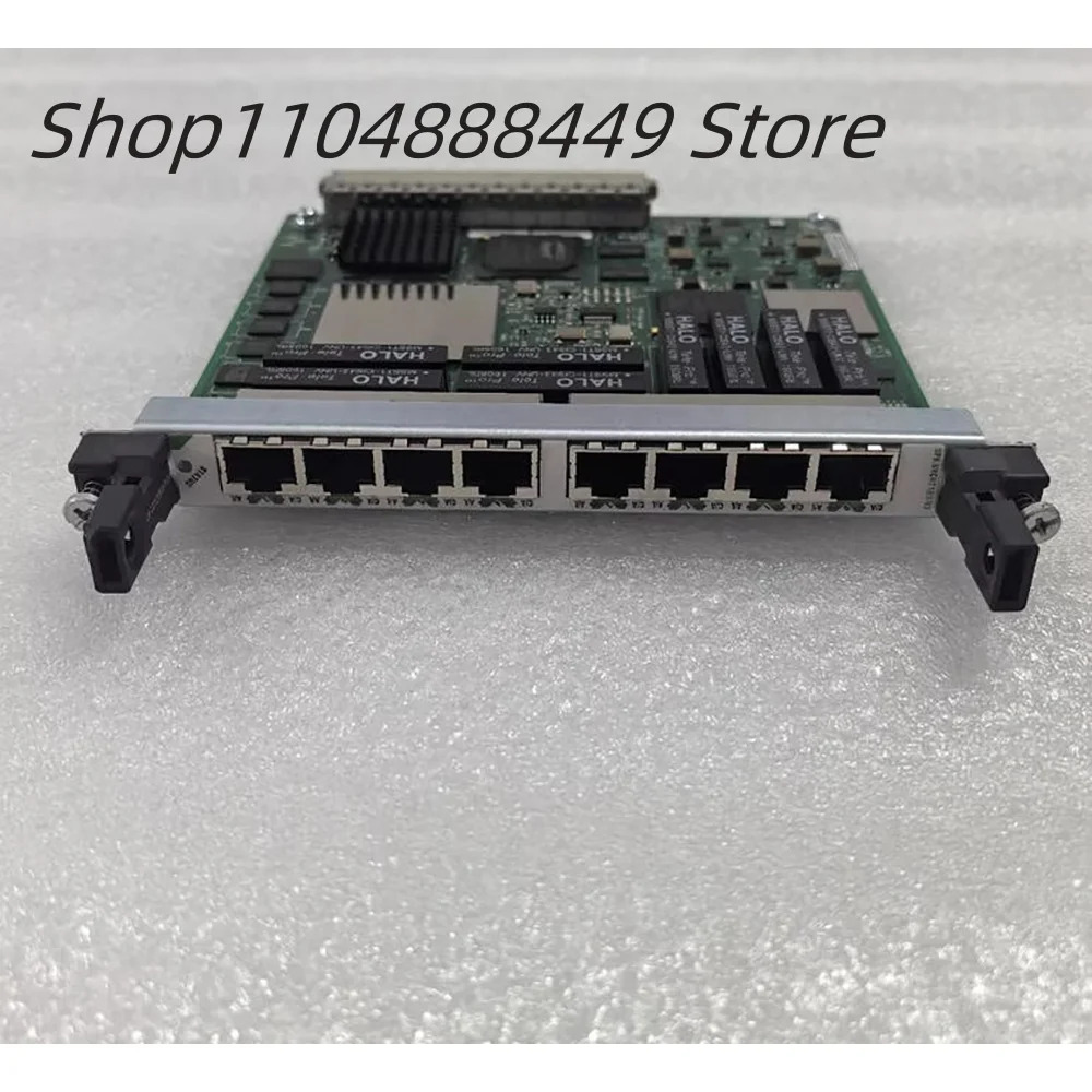 SPA-8XCHT1/E1-V2 SPA-8xCHT1 E1-V2 8포트 모듈형 라우터 인터페이스 카드