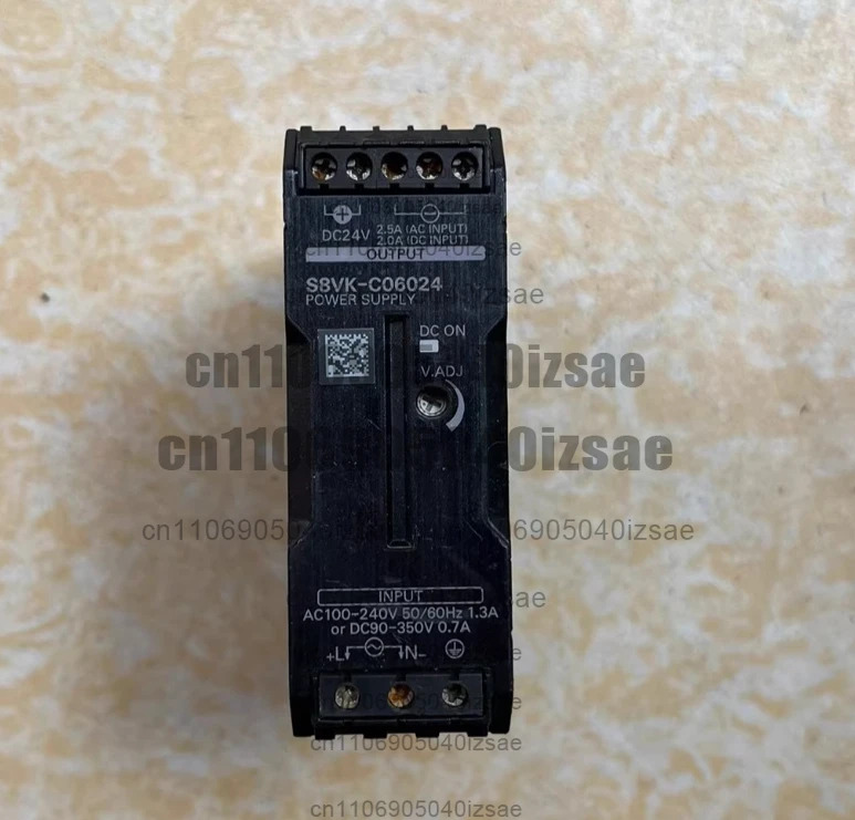 스위칭 전원공급장치 S8VK-C06024 입력 AC100-240V 50/60Hz 1.3A 출력 DC24V 2.5A 리퍼 완료