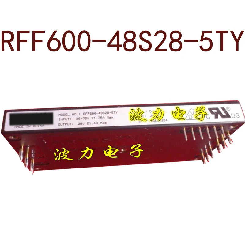 오리지널 RFF600-48S28-5TY DC48V-28V600W 21.43A 현장