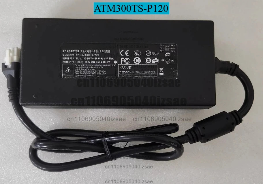 300TS-P120 전원공급장치 12V24A 어댑터 6코어 플매트 카펫 러그 리퍼 OK
