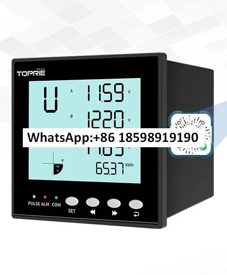 4G 3상 4선 무선 전력 전류 전압 고조파 전력계 TP613