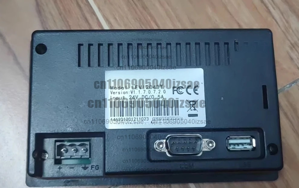 터치 스크린 levi2043t 24V DC/0.5A V1.1.7.07.2.0 완전 작동 리퍼 완료 OK