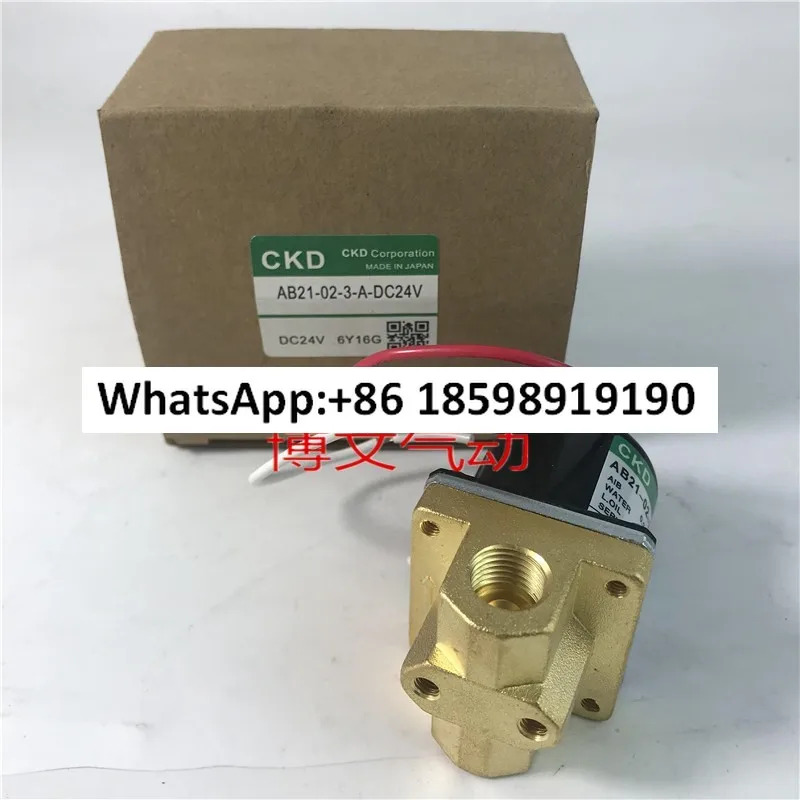 솔레노이드 밸브 AB21 01 02 2 3/5 A AC220V AC110V 3-A-DC24V