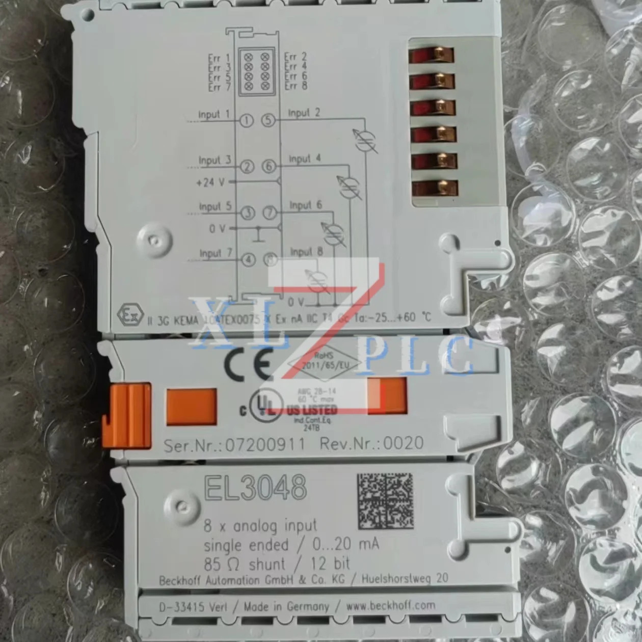 PLC 모듈 새 EL3048