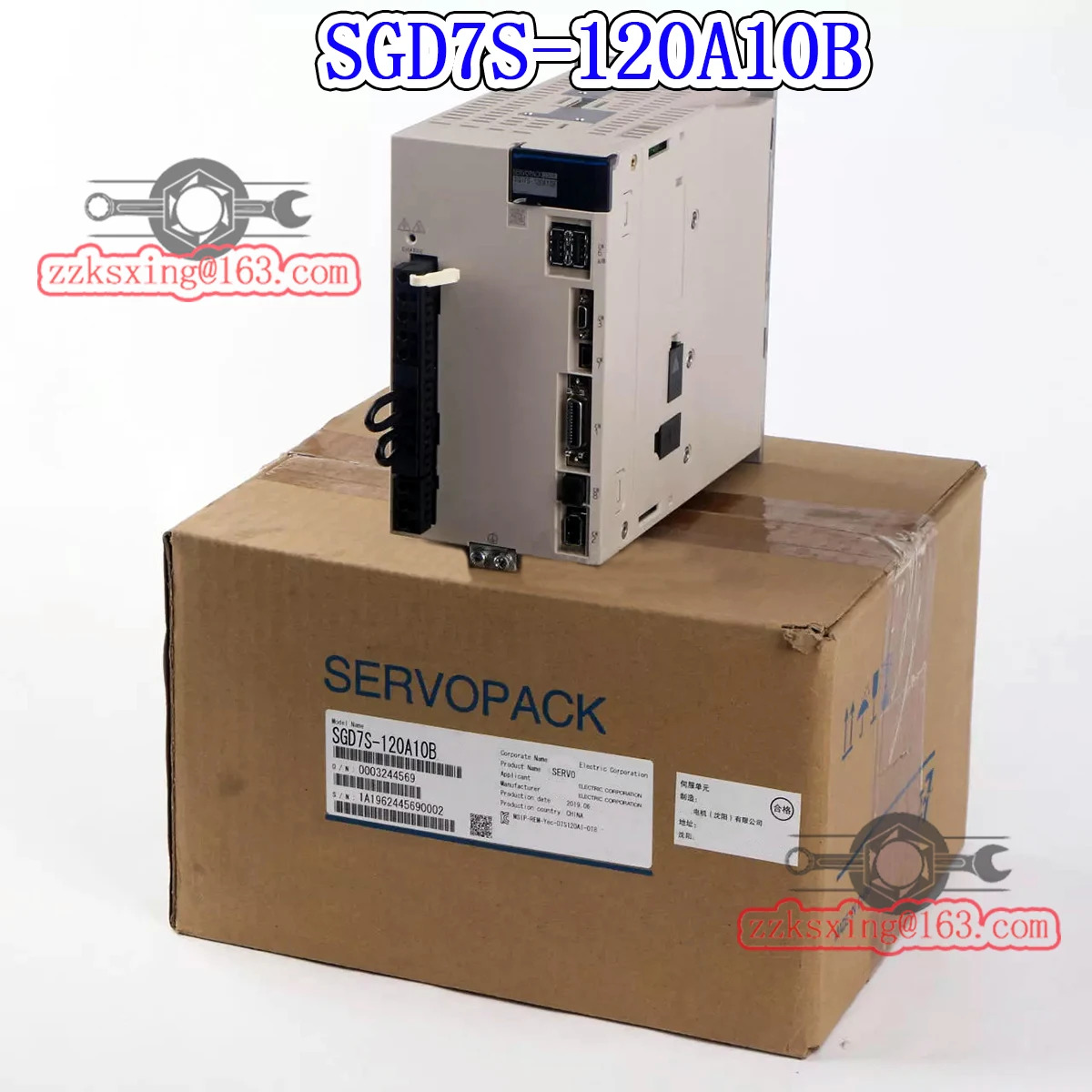 SGD7S-120A10B 오리지널 서보 드라이버 신