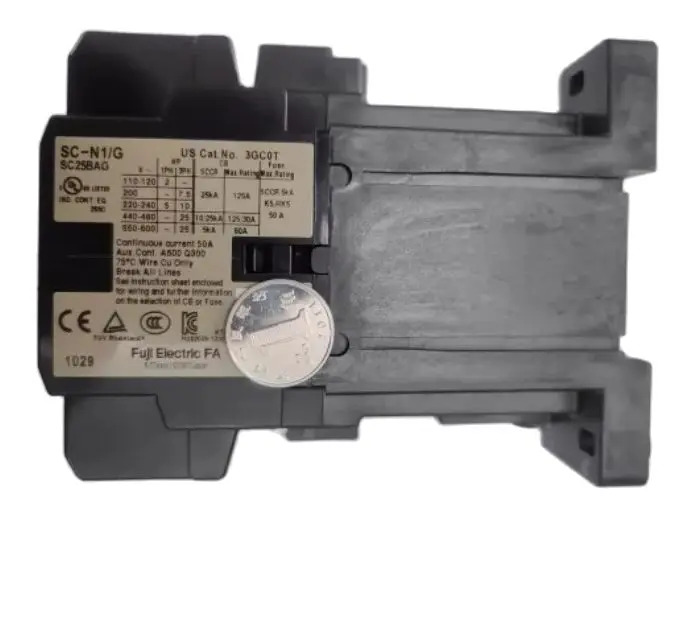 후지 전기 FA 접촉기 SC-N1/G DC 24V 110VDC 220VDC 오리지널 일본 신
