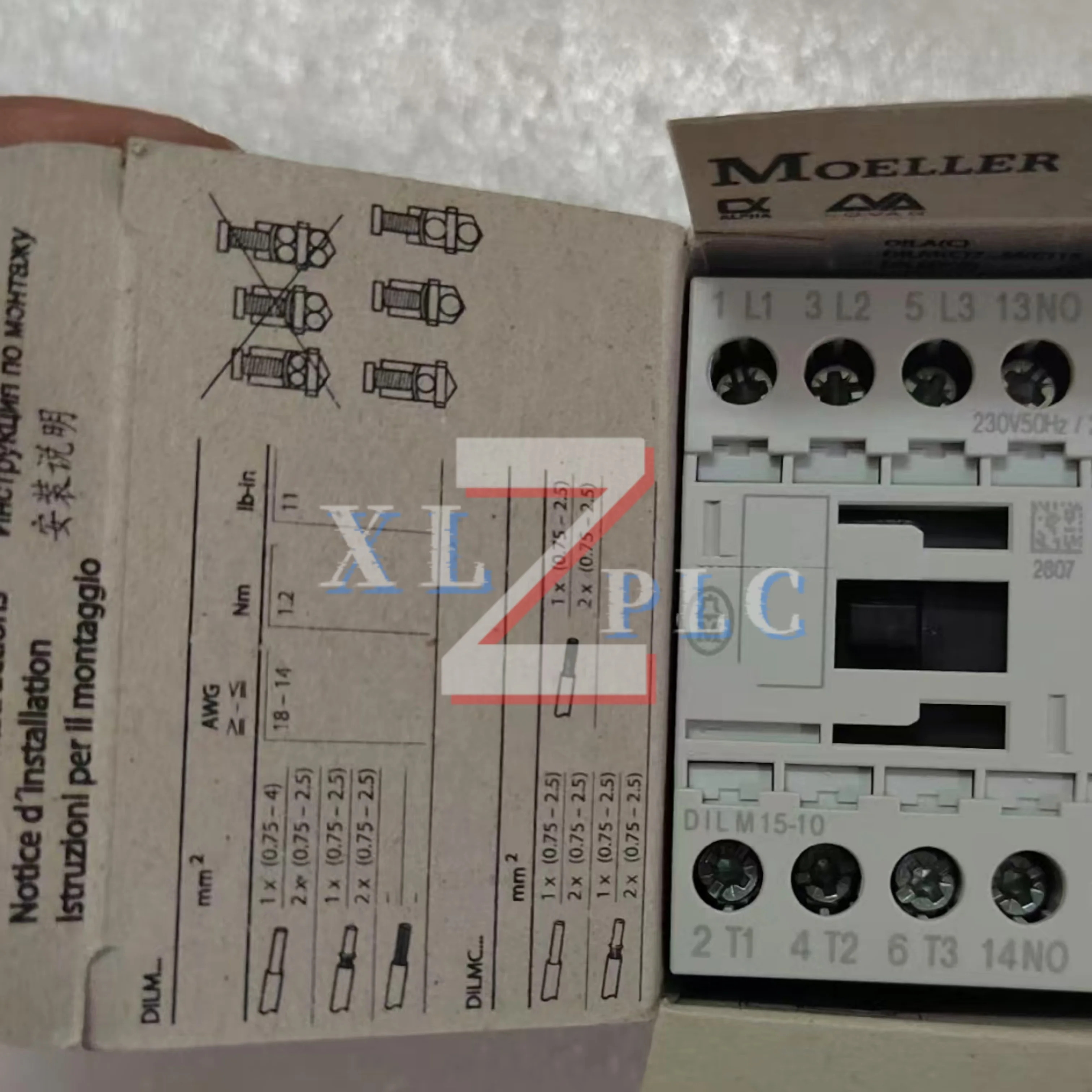 접촉기 새 DILM15-10 DC24V DILM40-11N 230V50/60HZ DILM65RDC24