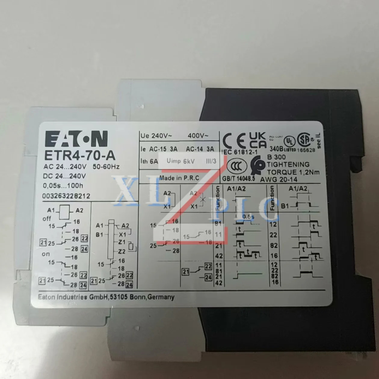 ETR4-70-A 타이밍 릴레이 원본 ETR4-11-A ETR4-51-A