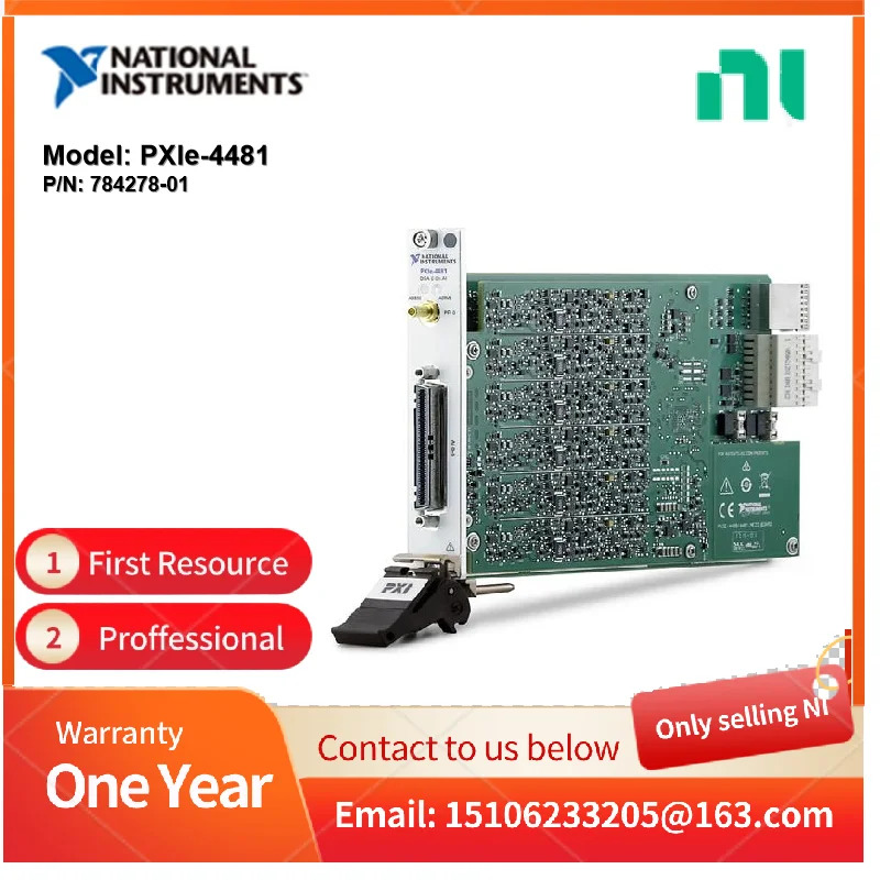 NI PXIe-4481 784278 -01 PXI DSA DAQ 신호 조절