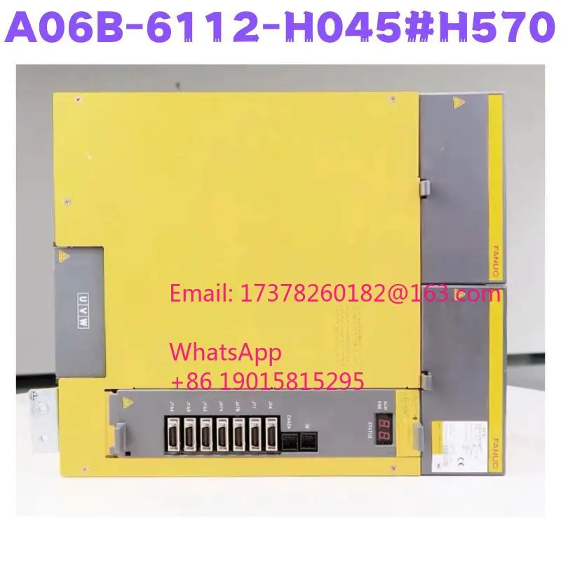 리퍼 A06B-6112-H045 H570 서보 드라이브 증폭기 모듈 완료