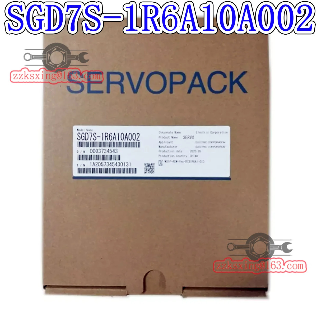 SGD7S-1R6A10A002 오리지널 서보 드라이버