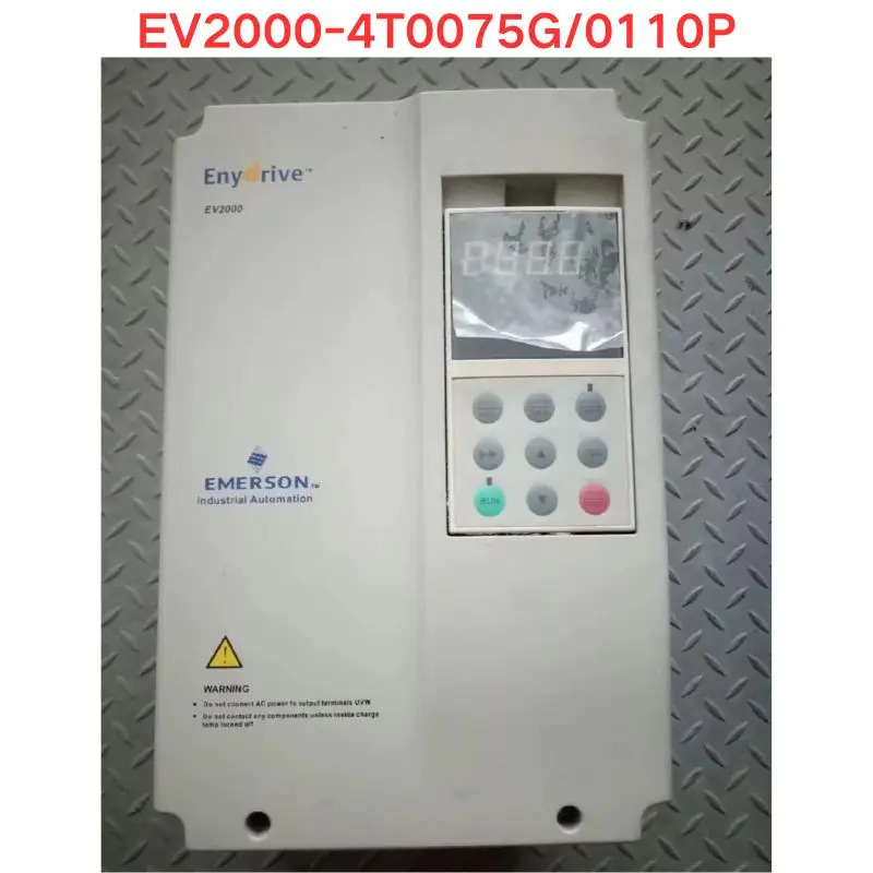 리퍼 에머슨 EV2000-4T0075G/0110P 주파수 변환기 7.5KW 기능 OK
