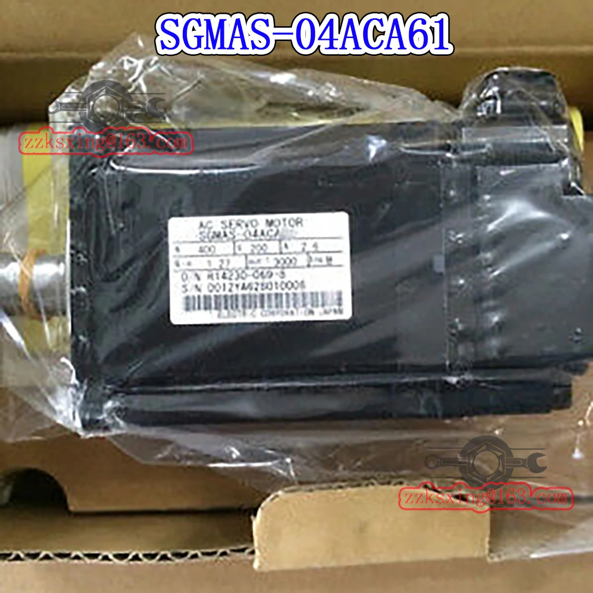 오리지널 AC 서보모터 신 SGM호환AS-04ACA61