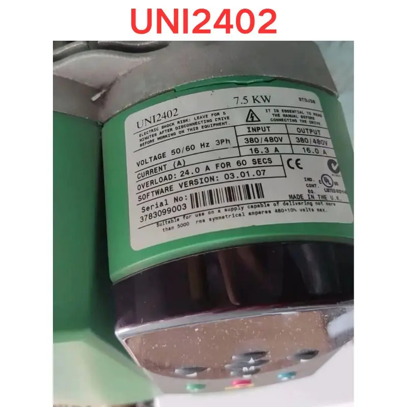 리퍼 UNI2402 CT 서보 드라이브 7.5KW 기능 완료 급행