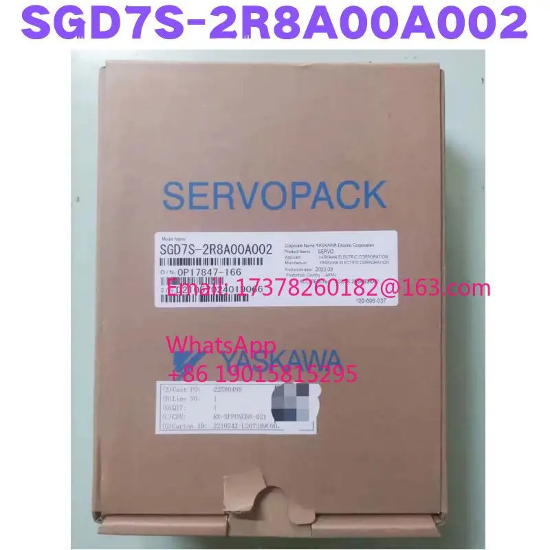 SGD7S-2R8A00A002 SGD7S 2R8A00A002 서보 드라이브