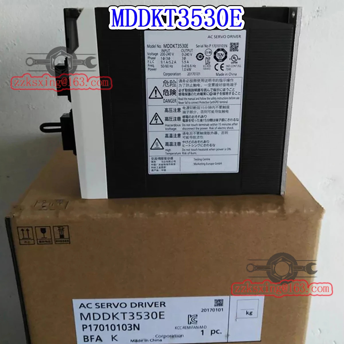 오리지널 AC 서보 드라이버 MDDKT3530E