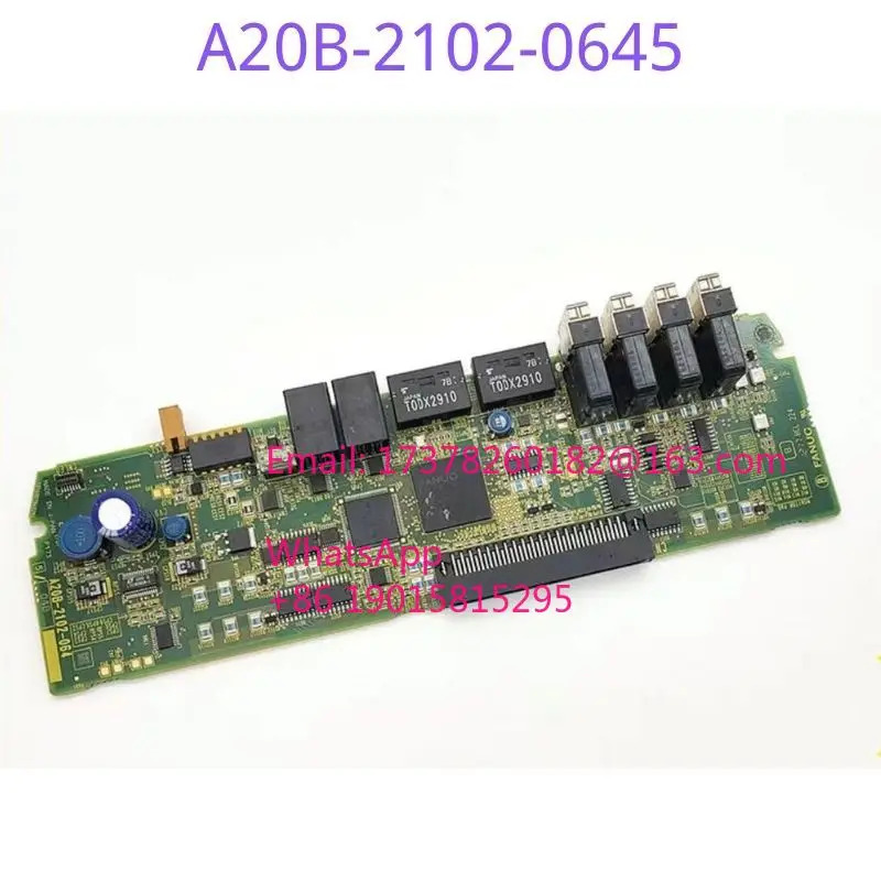 리퍼 FANUC 서보 드라이브 회로 기판 A20B-2102-0645 완료